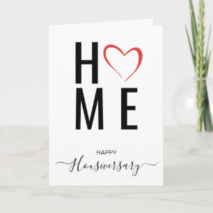 ハッピーハウス記念日の紹介状 カード