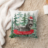 ハッピーハウデイズスコティッシュテリアードグッドクリスマス クッション (ブランケット)