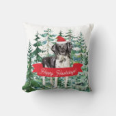 ハッピーハウデイズスタブヨンドッグ クッション (正面)