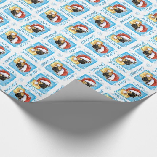 ハッピーハウデイズブルマスティフ ラッピングペーパー (角)