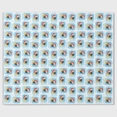 ハッピーハウデイズブルマスティフ ラッピングペーパー (フラット)