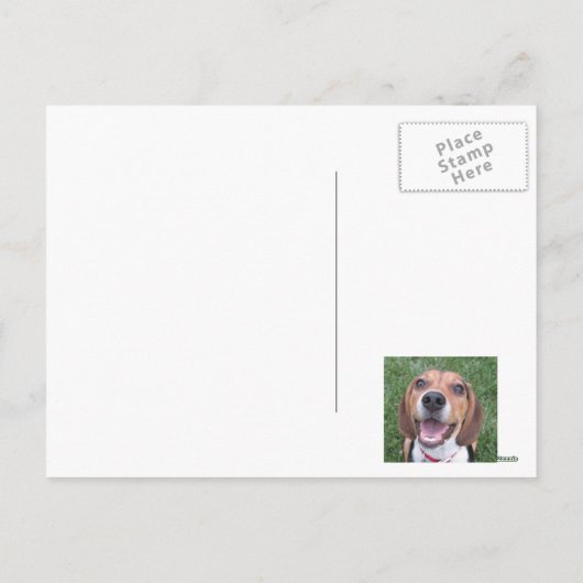 ハッピーハウデイ！ビーグルスノーウィーズポストカード シーズンポストカード (裏面)