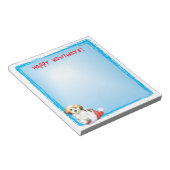 ハッピーハウリダーズ ノートパッド (アングル)