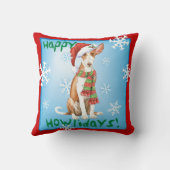 ハッピーハウリデイイビザンハウンド クッション (裏面)