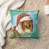 ハッピーハウリデイコリー クッション (ブランケット)