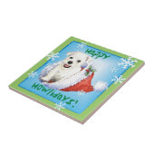 ハッピーハウリデイズウェスティー タイル (側面)