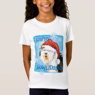 ハッピーハウリデイズオールドイングリッシュシープドッグ Tシャツ