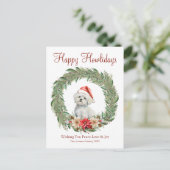 ハッピーハウリデイズカワイイマルチーズドッグ シーズンポストカード (スタンド正面)