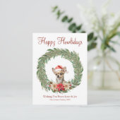 ハッピーハウリデイズカワイチワフアドッグ シーズンポストカード (スタンド正面)