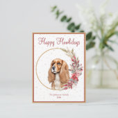 ハッピーハウリデイズカワイドッグ シーズンポストカード (スタンド正面)