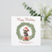 ハッピーハウリデイズキュートカインテリアドッグ シーズンカード (スタンド正面)