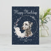 ハッピーハウリデイズキュートダルマチアン犬 シーズンカード (スタンド正面)