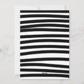 ハッピーハウリデイズキュート白黒ドッグクリスマス シーズンカード (裏面)