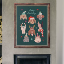 ハッピーハウリデイズクリスマスドッグホリデー