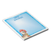 ハッピーハウリデイズグレイハウンド ノートパッド (アングル)