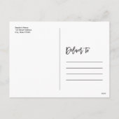 ハッピーハウリデイズコラージュ |クリスマスフォト シーズンポストカード (裏面)