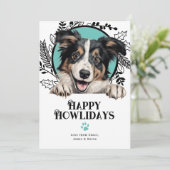 ハッピーハウリデイズコリードッグクリスマス シーズンカード (スタンド正面)