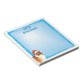 ハッピーハウリデイズコリー ノートパッド (アングル)