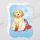ハッピーハウリデイズゴールデンリトリバー シーズンカード (正面/裏面)