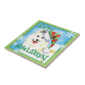 ハッピーハウリデイズサモイッド タイル (側面)