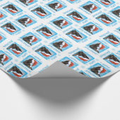 ハッピーハウリデイズスコティッシュ・テリア ラッピングペーパー (角)