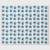 ハッピーハウリデイズスコティッシュ・テリア ラッピングペーパー (フラット)