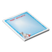 ハッピーハウリデイズダルマチア ノートパッド (アングル)