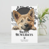 ハッピーハウリデイズチノックドッグクリスマス シーズンカード (スタンド正面)