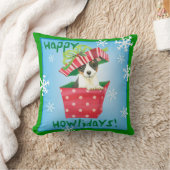 ハッピーハウリデイズトイキツネテリア クッション (ブランケット)