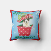 ハッピーハウリデイズトイキツネテリア クッション (裏面)