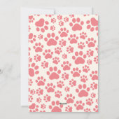 ハッピーハウリデイズドッグクリスマス写真カスタム写真 シーズンカード (裏面)