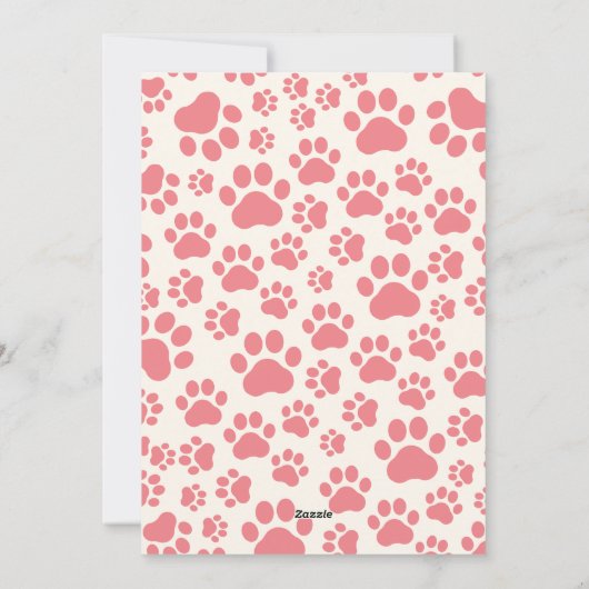 ハッピーハウリデイズドッグクリスマス写真カスタム写真 シーズンカード (裏面)