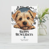 ハッピーハウリデイズノーフォークテリアドッグ シーズンカード (スタンド正面)