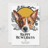 ハッピーハウリデイズバセンジドッグクリスマス シーズンカード (正面)