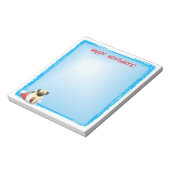 ハッピーハウリデイズパグ ノートパッド (回転)