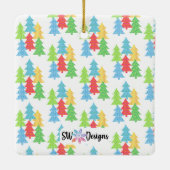 ハッピーハウリデイズフォトオーナメント セラミックオーナメント (裏面)