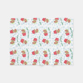 ハッピーハウリデイズフレンチ フリースブランケット (正面(横))