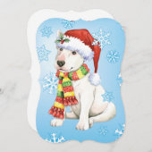 ハッピーハウリデイズブルテリア シーズンカード (正面/裏面)