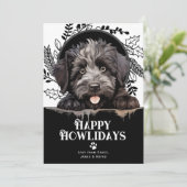 ハッピーハウリデイズブービエデフランダレスドッグクリスマス シーズンカード (スタンド正面)