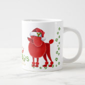 ハッピーハウリデイズプードル ジャンボコーヒーマグカップ (右)