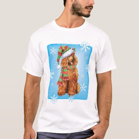ハッピーハウリデイズプードル Tシャツ (正面)
