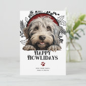 ハッピーハウリデイズベルガマスコドッグクリスマス シーズンカード (スタンド正面)