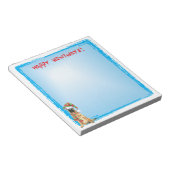 ハッピーハウリデイズベルギーマリノワ ノートパッド (アングル)