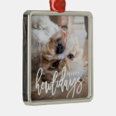 ハッピーハウリデイズペットフォトオーナメント メタルオーナメント (右)