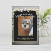 ハッピーハウリデイズペットラバーホリデーフォトカード シーズンカード (スタンド正面)