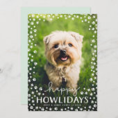 ハッピーハウリデイズペットラバーホリデーフォトカード シーズンカード (正面/裏面)