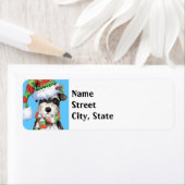 ハッピーハウリデイズミニチュアシュナウザー ラベル (インサイチュ)