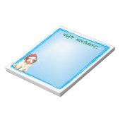 ハッピーハウリデイズラゴットロマグノメモ帳 ノートパッド (回転)