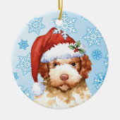 ハッピーハウリデイズラゴットロマグノロセラミックオーナメント セラミックオーナメント (正面)