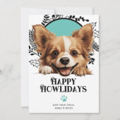 ハッピーハウリデイズロシアのトイドクリスマス シーズンカード (正面)